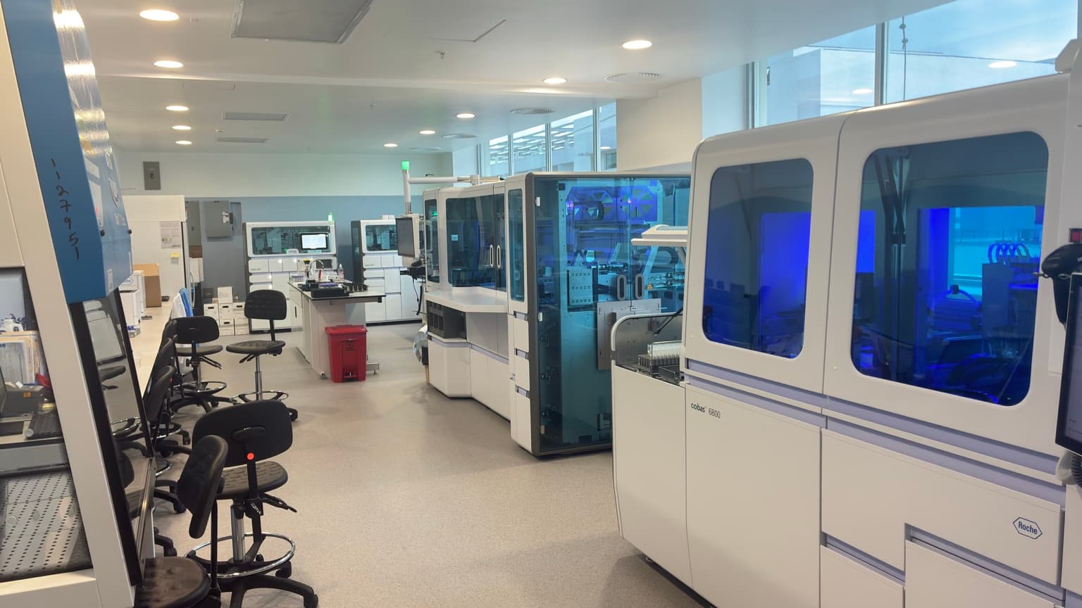 Infraestructura especializada para laboratorio clínico